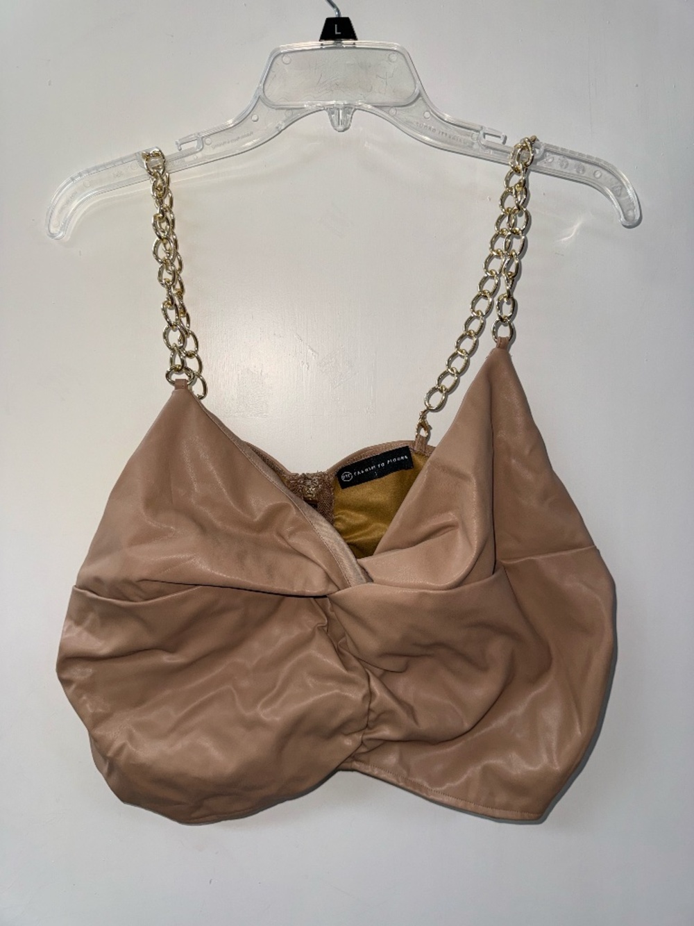 NWT Fashion to Figure faux leather set